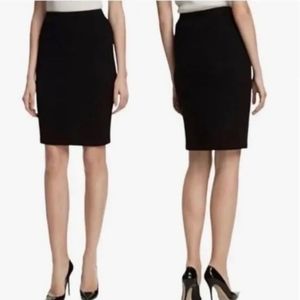 ST. JOHN Collection by Marie Gray Santana Knit Pencil Skirt Black Size 8